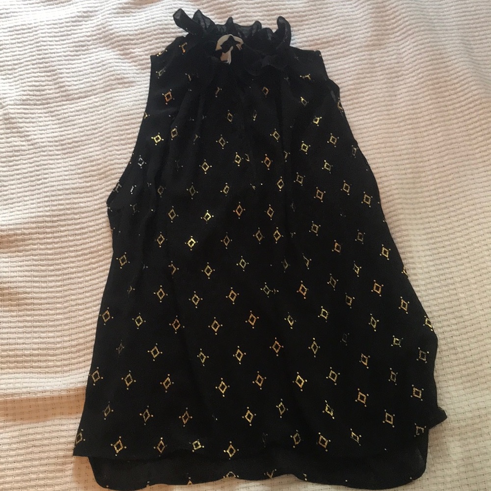 Black see through top